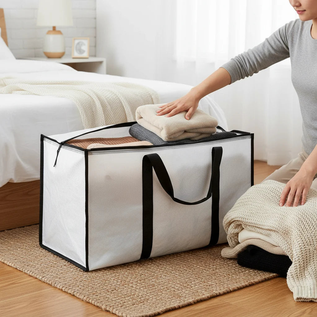 Heavy Duty Waterproof Moving Storage Tote