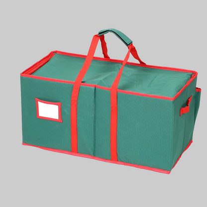 3-Tray Oxford Ornament Storage Organiser