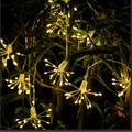 Copper Wire Starburst LED String Lights