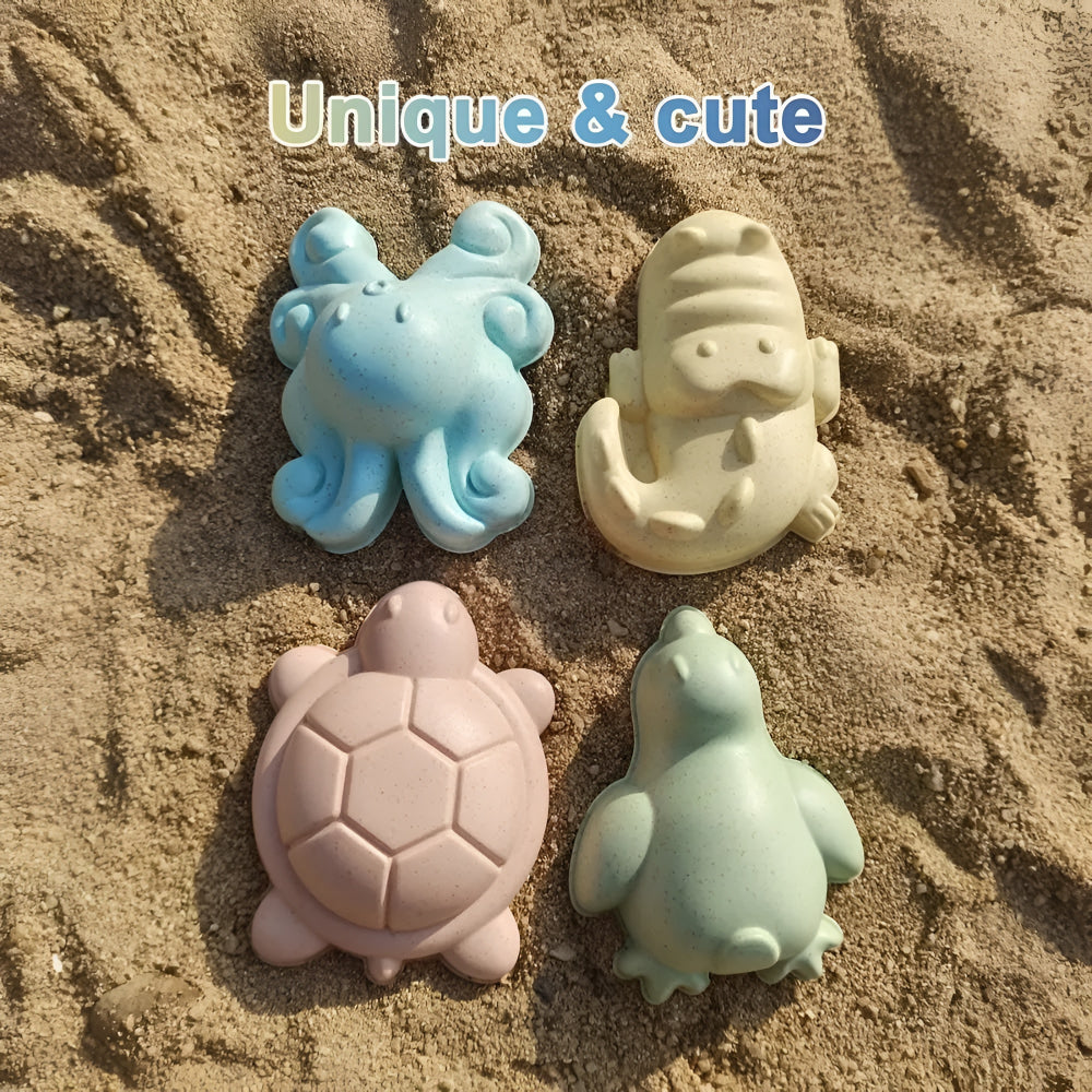 Foldable Sand Bucket Beach Toy Set