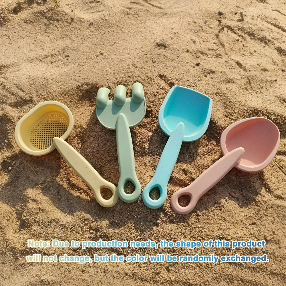 Foldable Sand Bucket Beach Toy Set