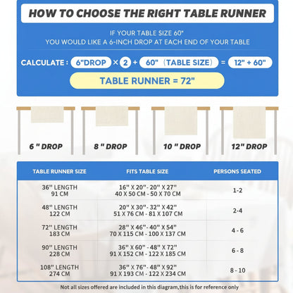 Modern Dining Table Runner Decor