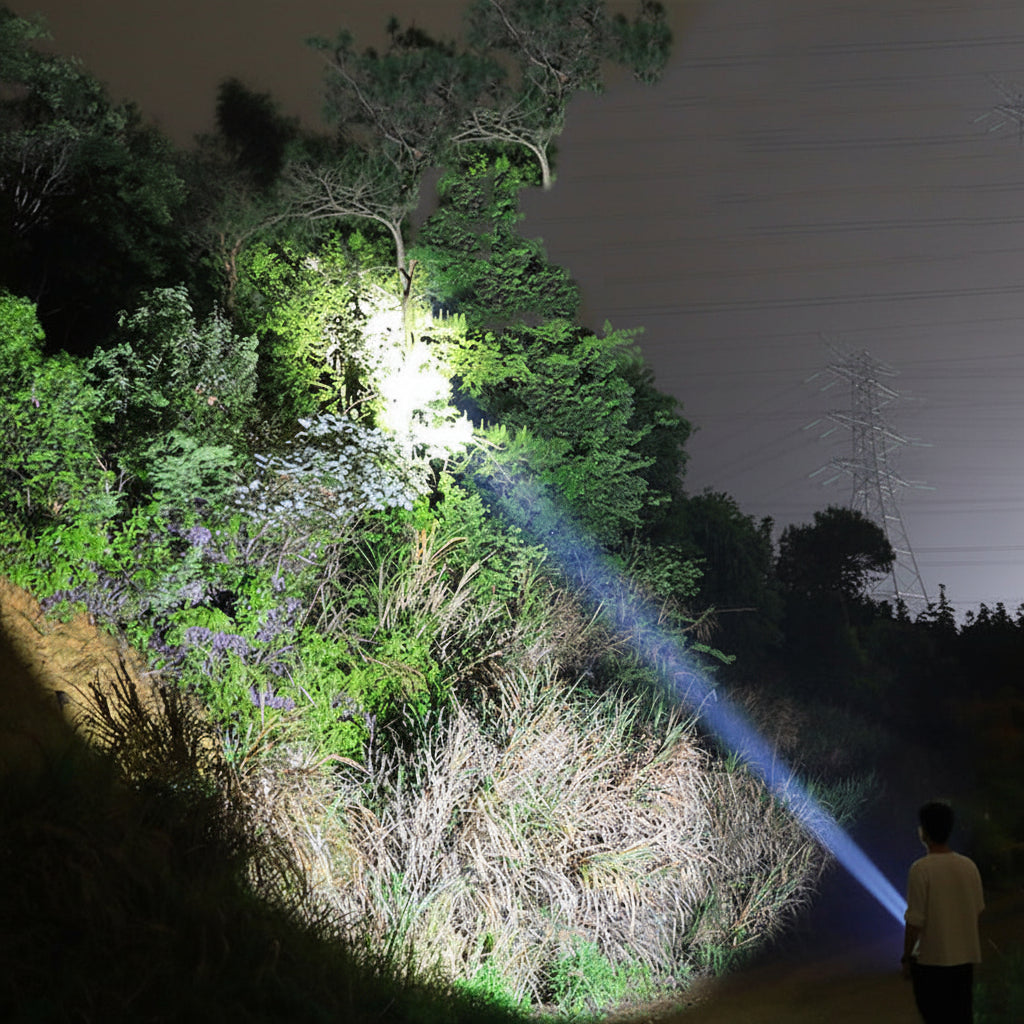 Rechargeable Aluminium Tactical Torch