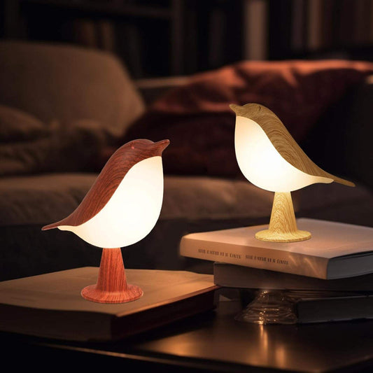 Wooden Bird Rechargeable Accent Lamp