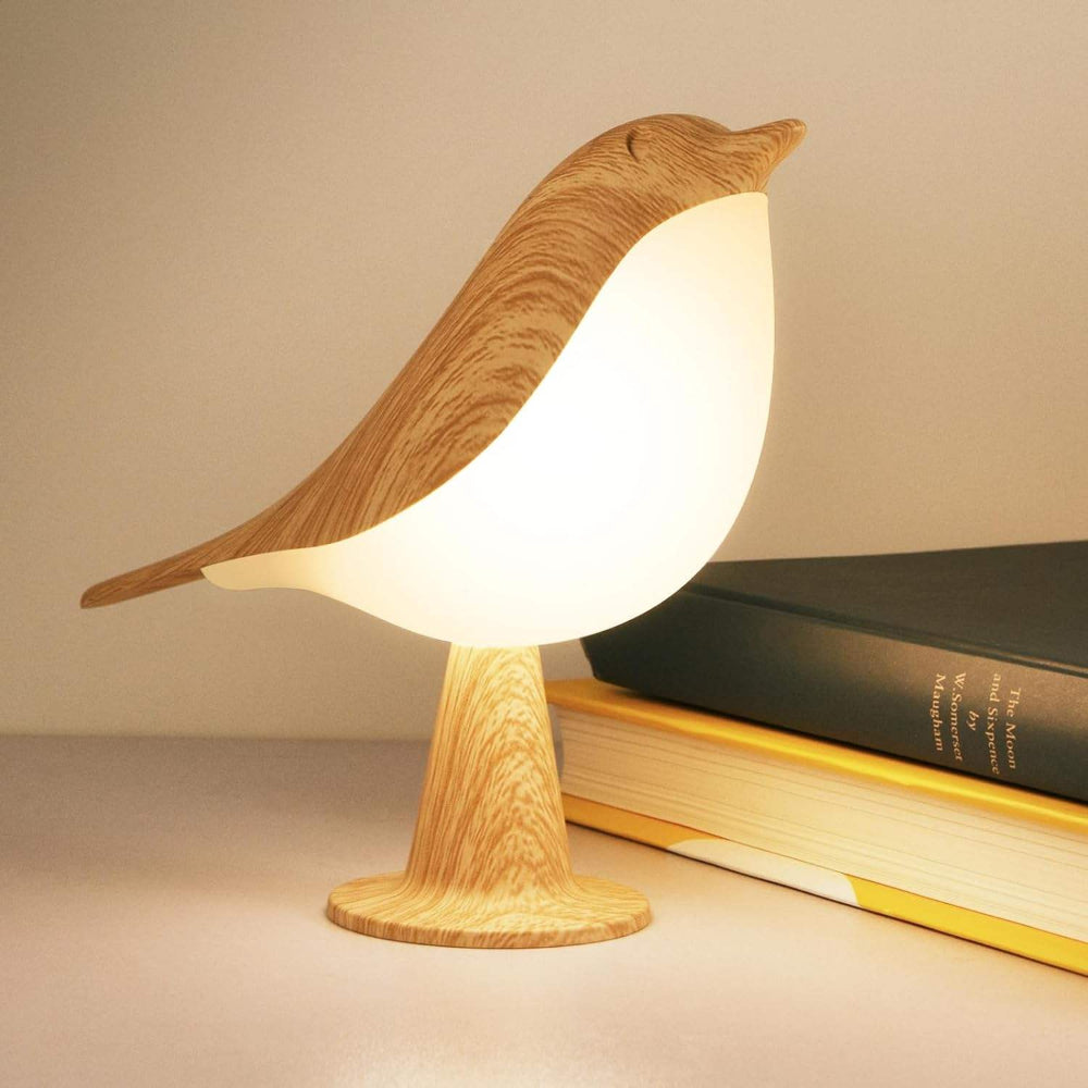 Wooden Bird Rechargeable Accent Lamp