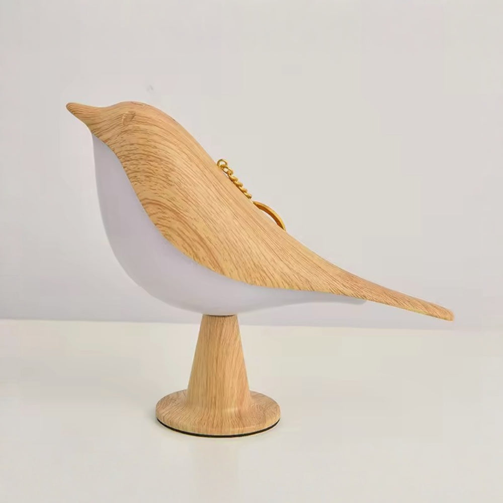 Wooden Bird Rechargeable Accent Lamp