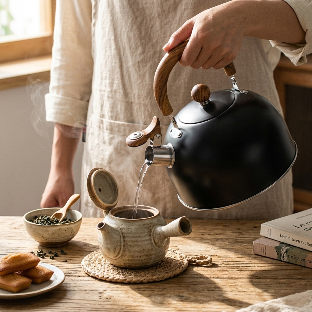 Whistling Stainless Steel Stovetop Kettle