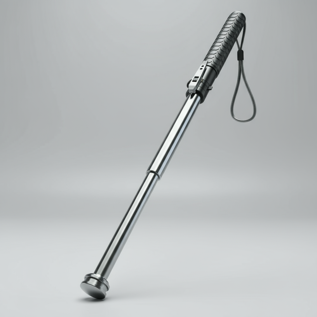 Telescopic Hiking Pole Lightweight Alloy Walking Stick for Stability 6