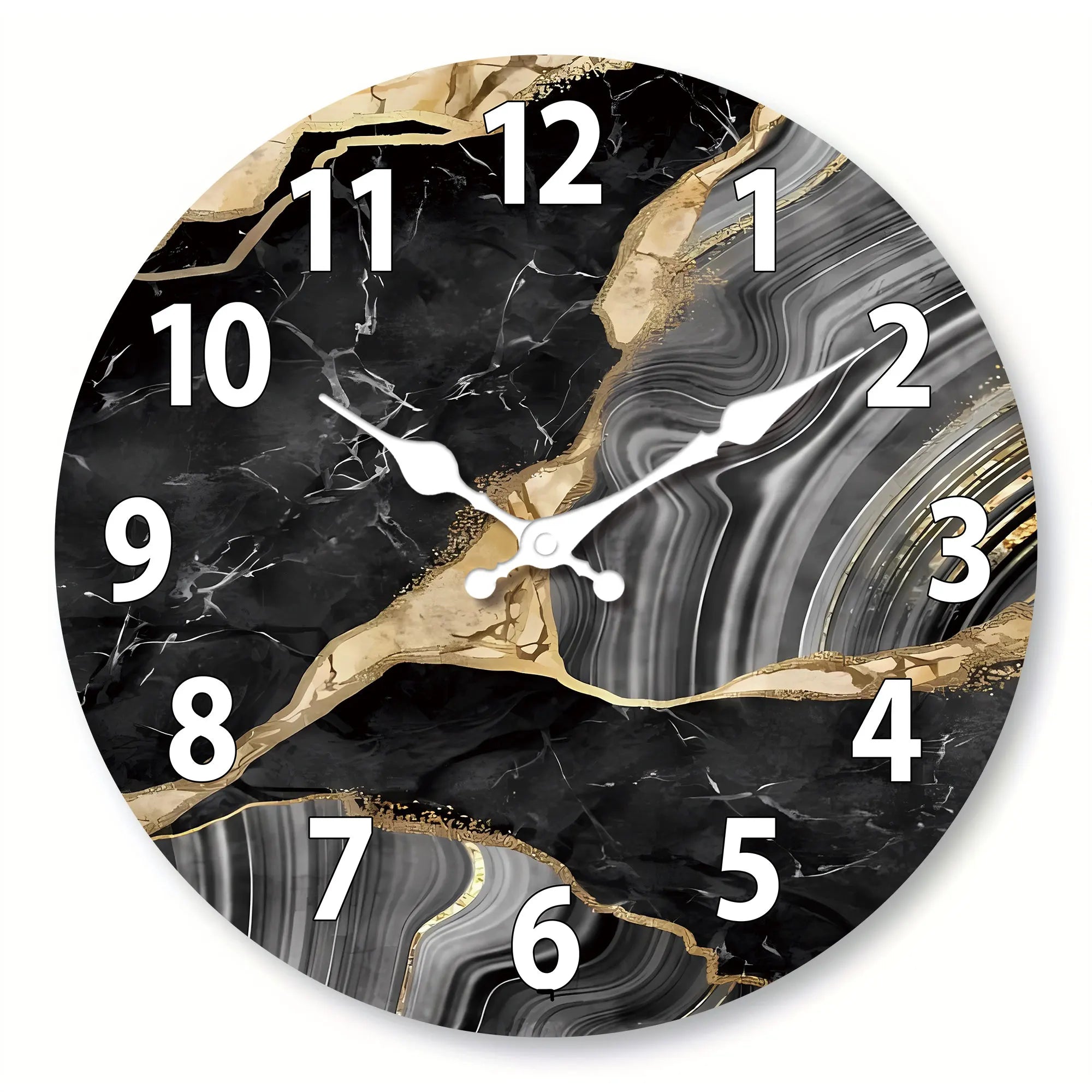 MarbellaTime Marble Wall Clock