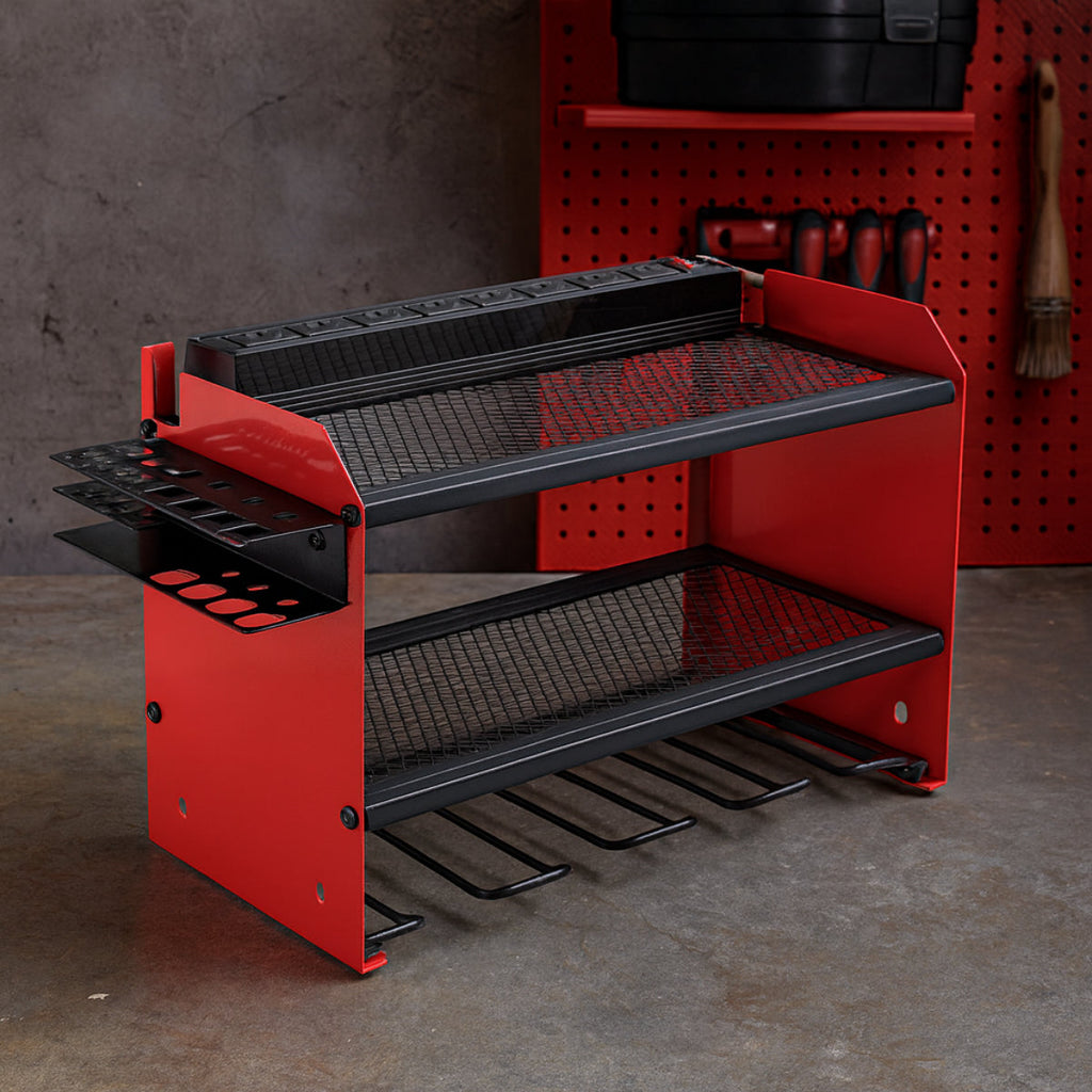 Wall Mount Power Tool Organiser Shelf