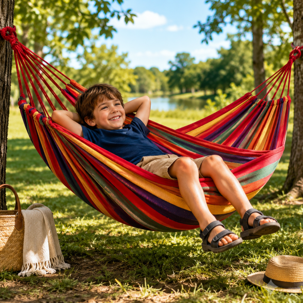 Lightweight Mesh Travel Hammock