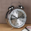 Vintage Double Bell Metal Alarm Clock