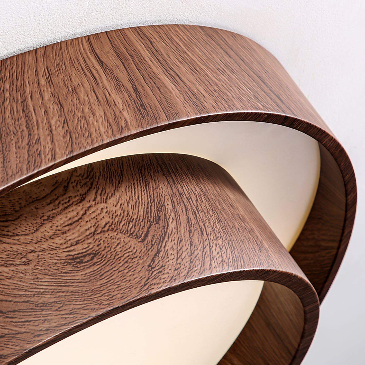 Vaako Walnut LED Ceiling Light