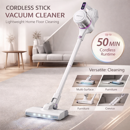 Lightweight Cordless Stick Vacuum Cleaner
