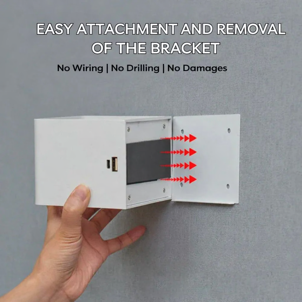 Motion Sensor Rechargeable Cube Wall Light