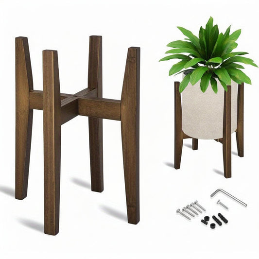 Adjustable Marble Top Plant Stand