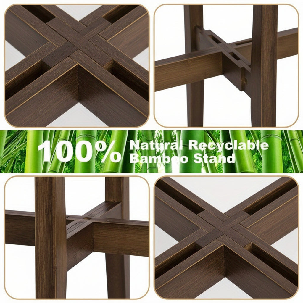 Adjustable Marble Top Plant Stand