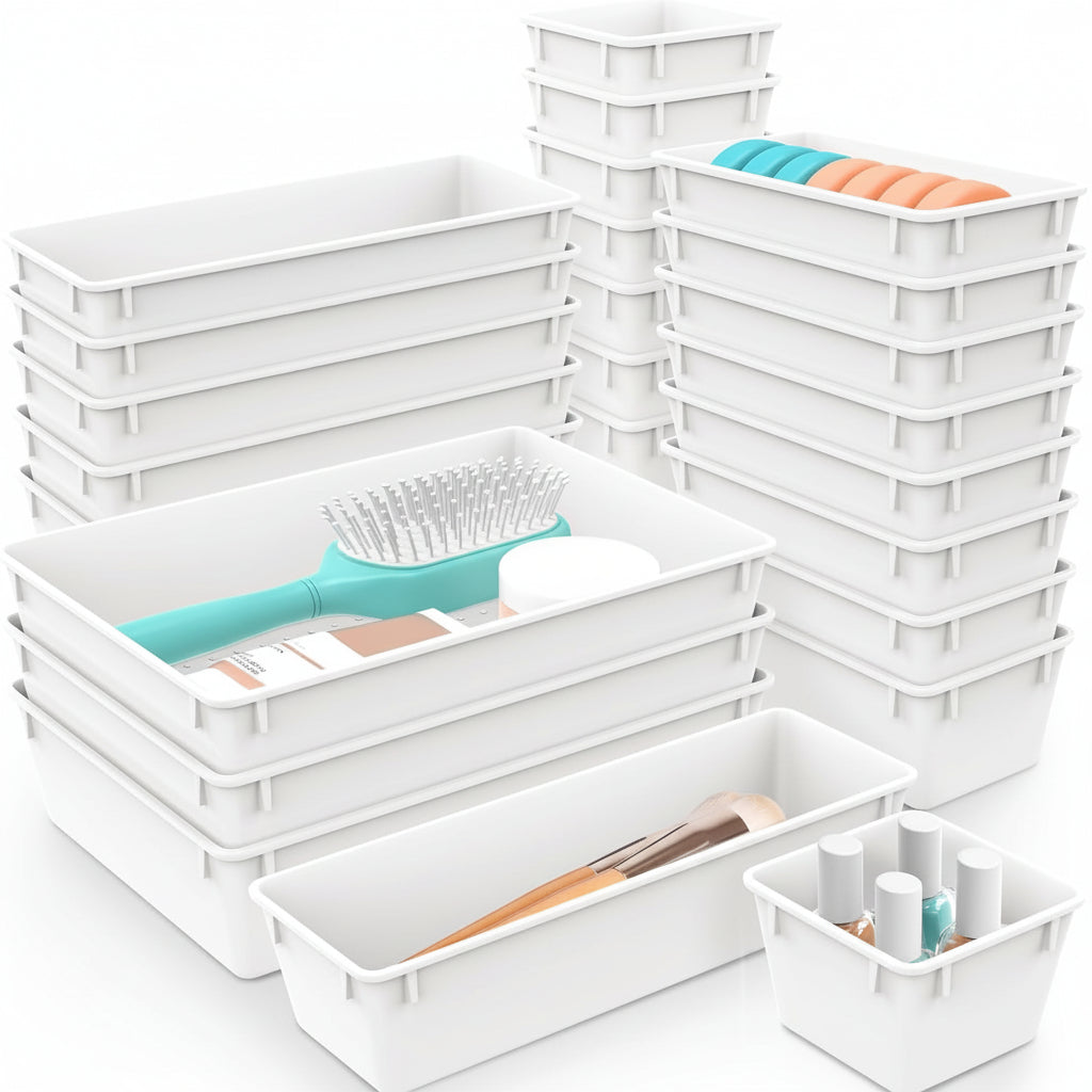 Drawer Organiser Storage Tray Set