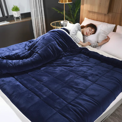 Warm Flannel Winter Sofa Blanket