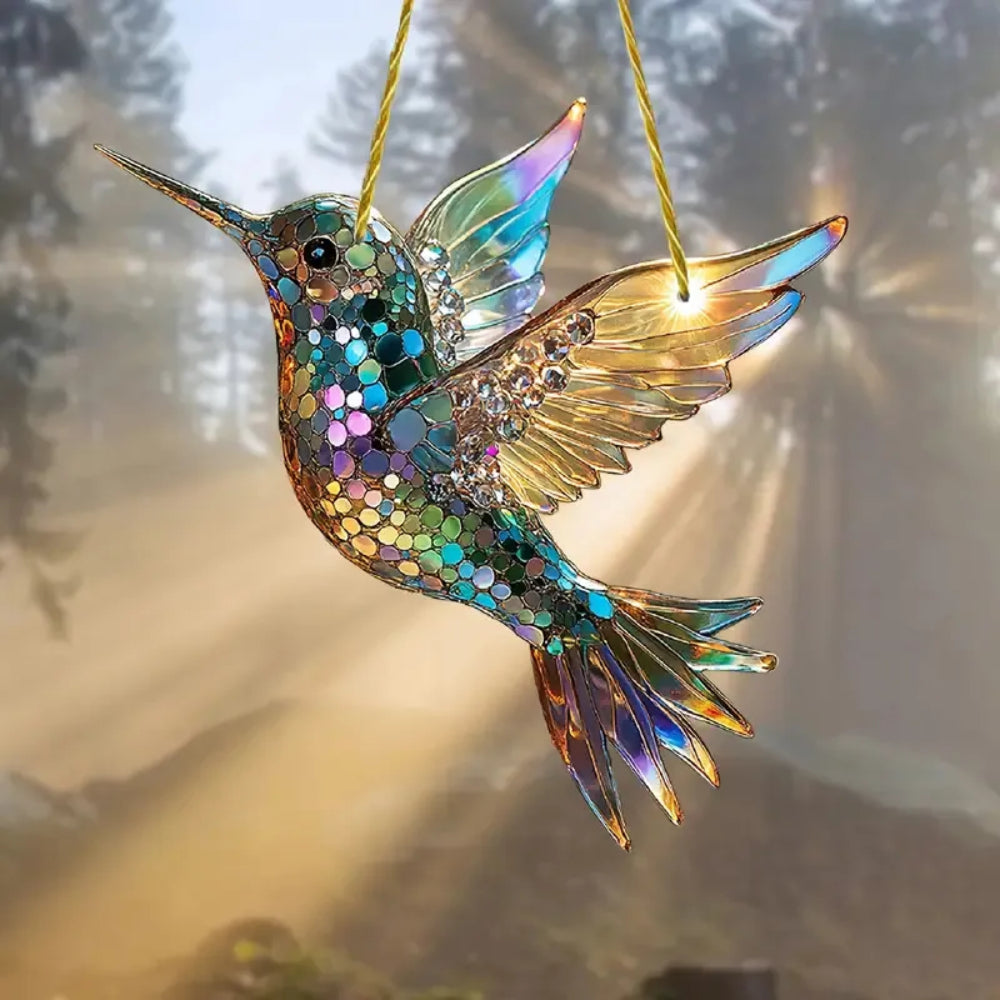 Hummingbird Hanging Window Suncatcher