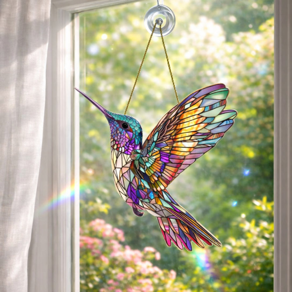 Hummingbird Hanging Window Suncatcher
