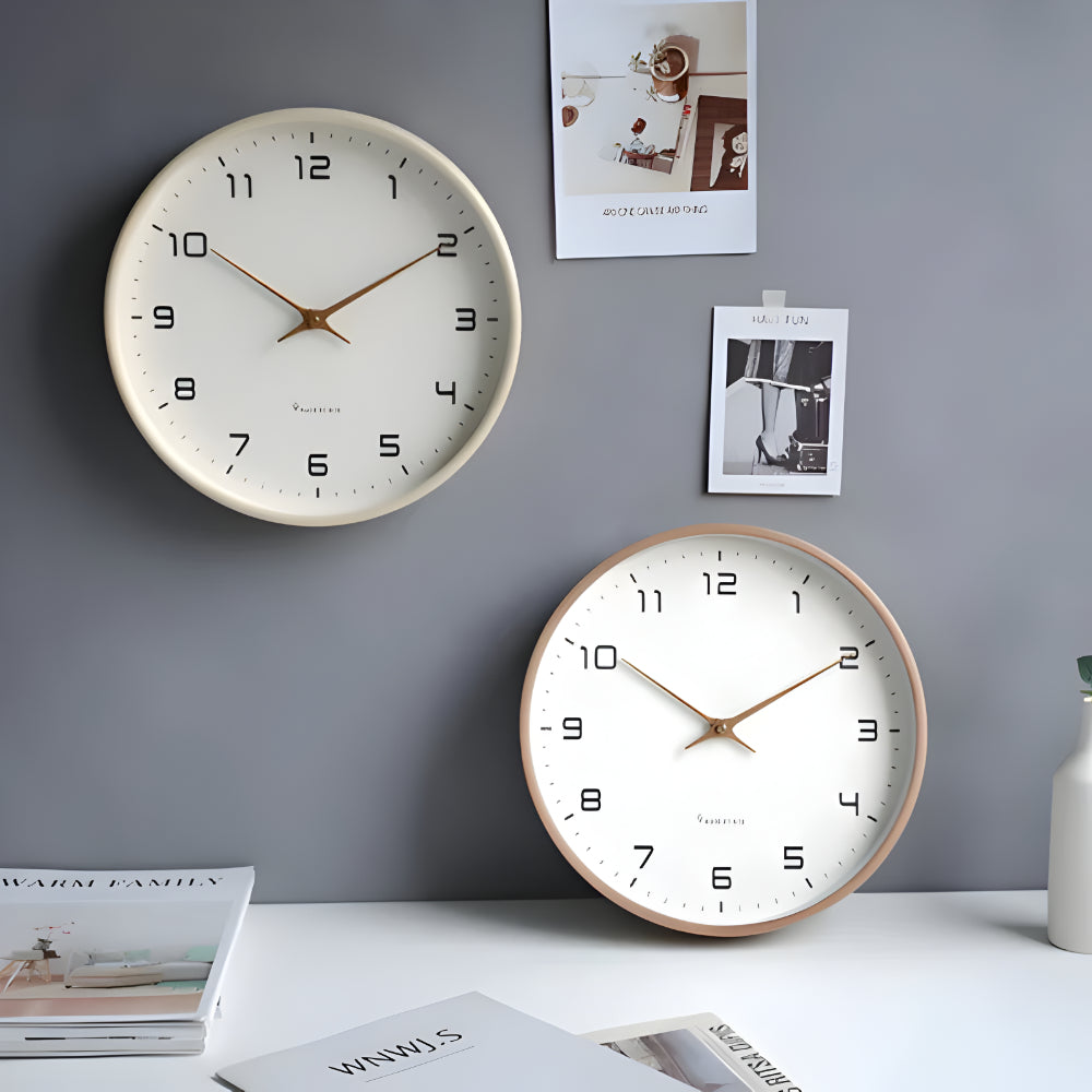 Silent Modern Round Wall Clock