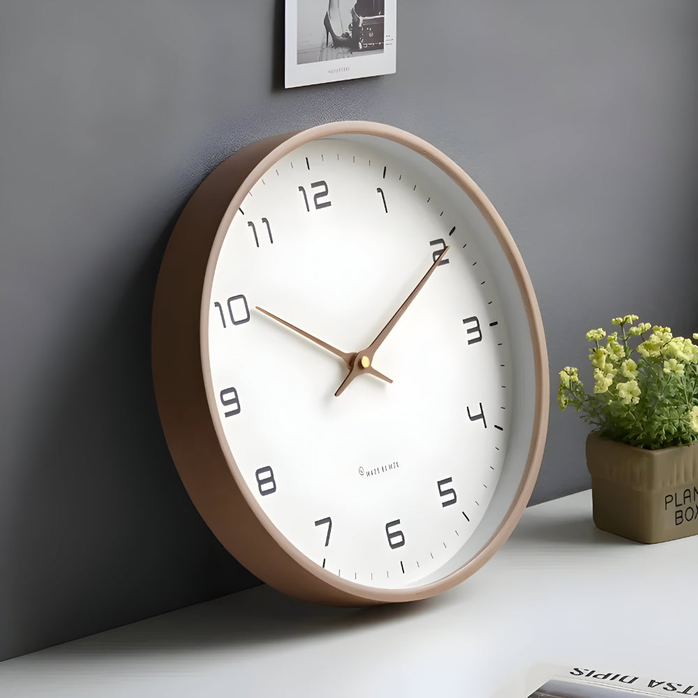 Silent Modern Round Wall Clock