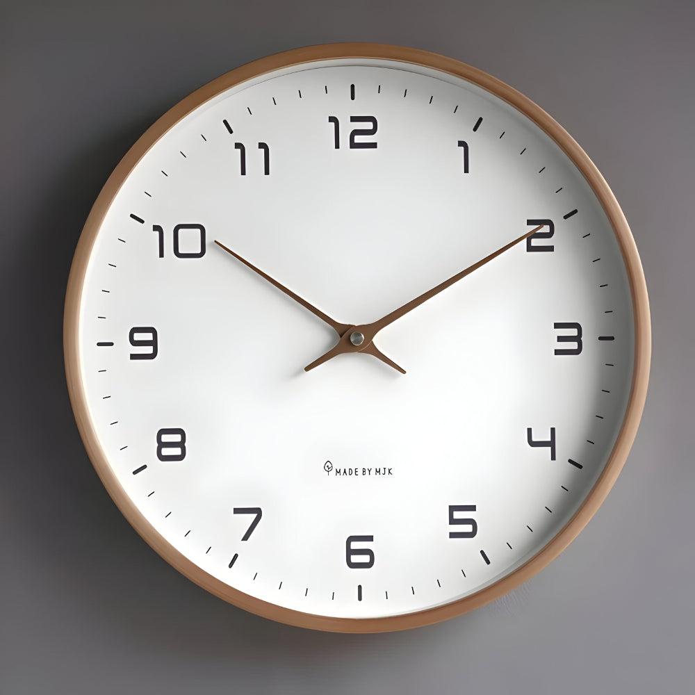 Silent Modern Round Wall Clock