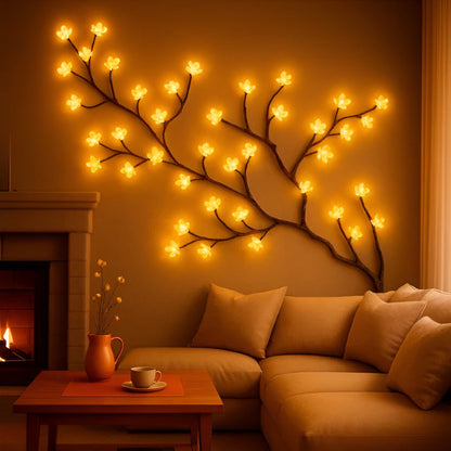 LED Branch Tree Wall Art Light