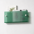 Acrylic Floating Wall Magazine Shelf