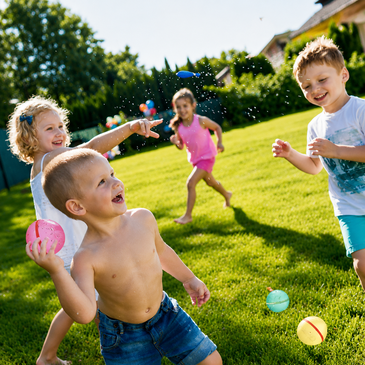 Reusable Splash Ball Water Toy Set