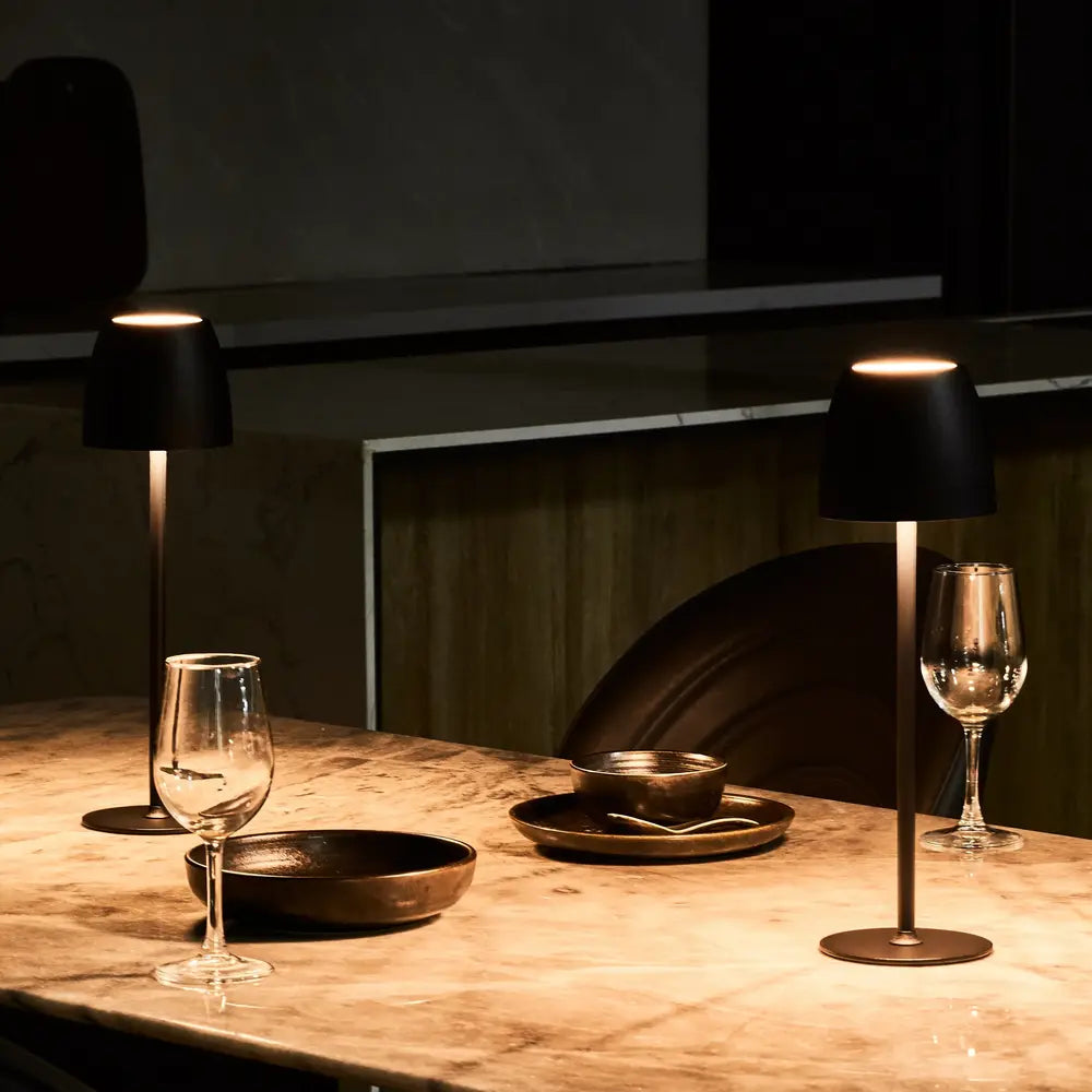 Waterproof Cordless Table Lamp Adjustable Brightness Indoor Outdoor 7