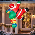 Inflatable Climbing Santa Yard Decoration