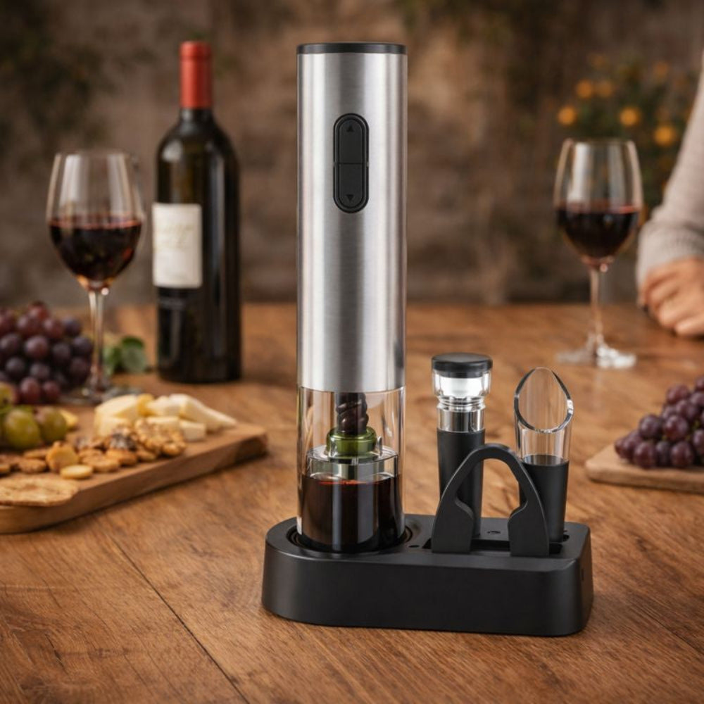 Rechargeable Electric Wine Opener Set