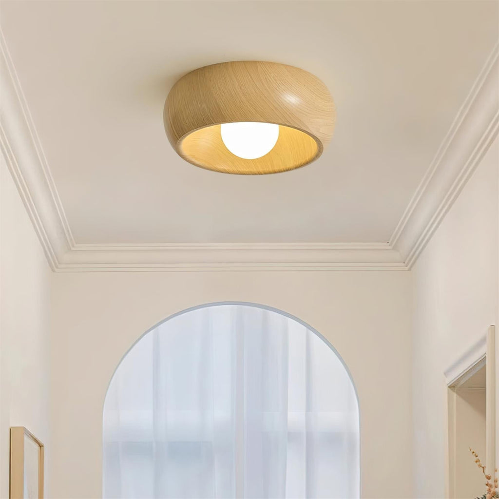 Albanora Wooden LED Ceiling Lamp