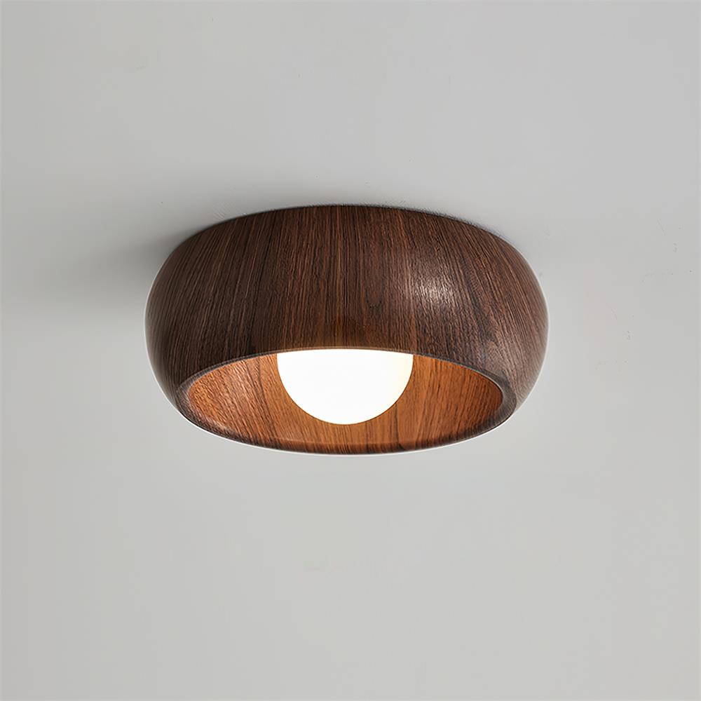 Albanora Wooden LED Ceiling Lamp