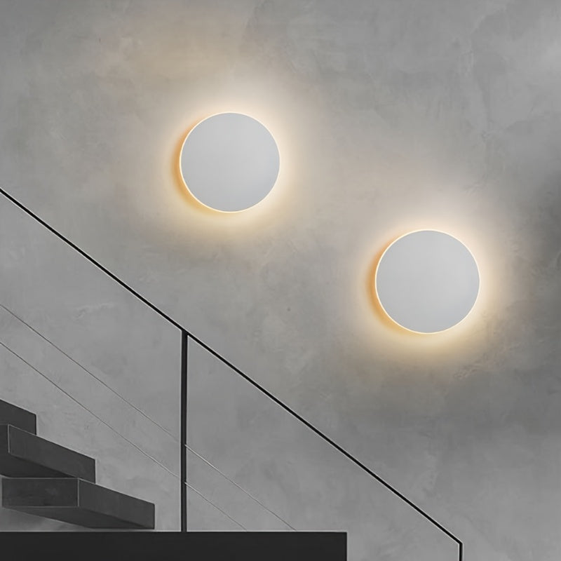 Minimalist Round LED Wall Light
