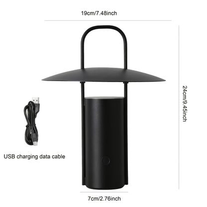 Wireless Metal Touch Table Lamp