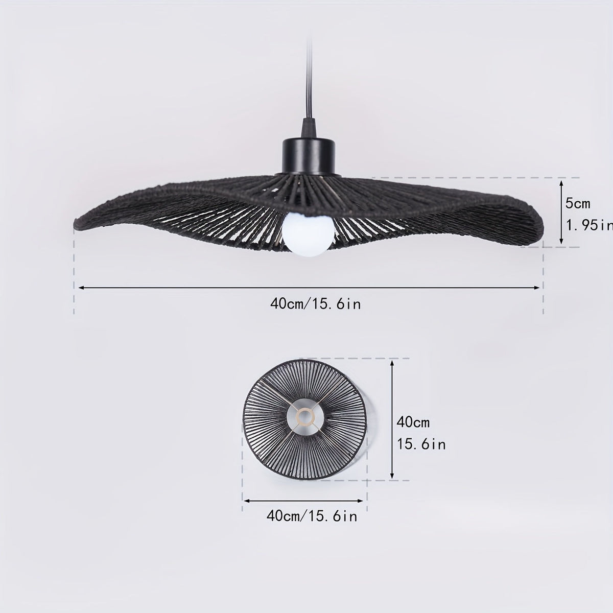 Artistic Paper Rope Ceiling Shade