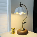 Antique Brass Goose Neck Lamp