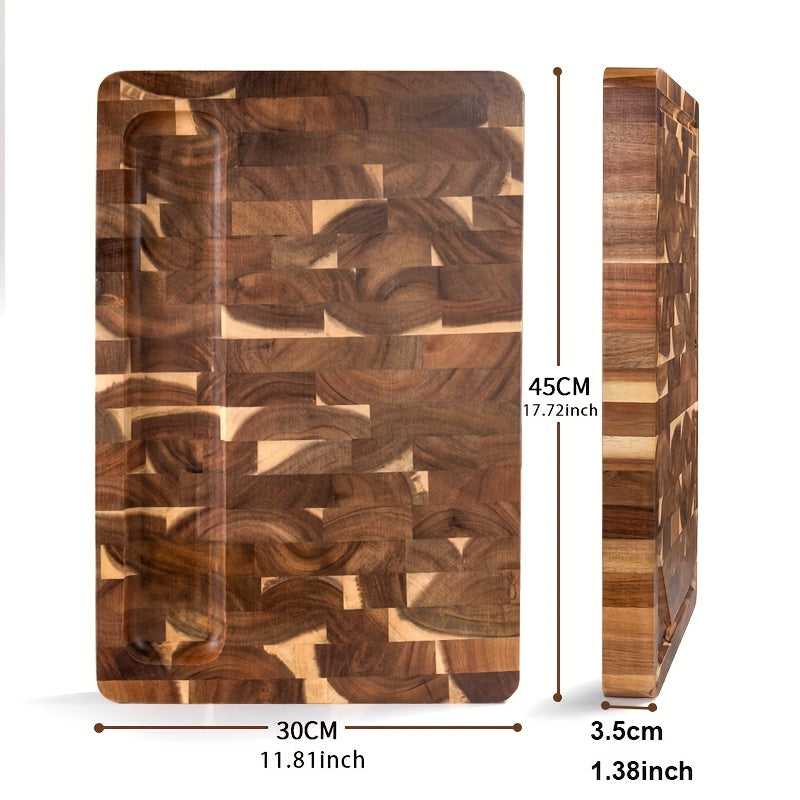 Acacia Wood End Grain Chopping Block