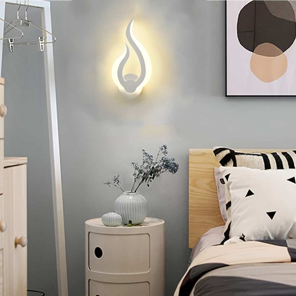 Flame Effect LED Wall Light 10W