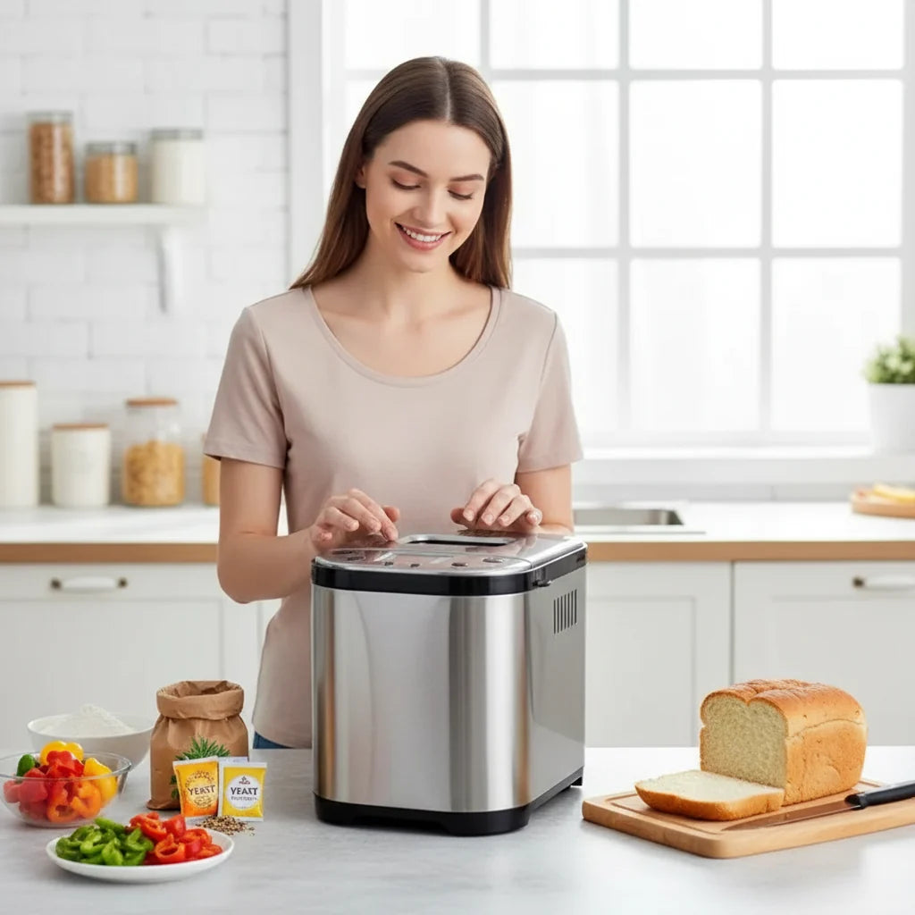 Automatic Bread Maker Kitchen Appliance Digital Control - Image 5