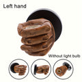 Industrial Resin Hand Wall Lamp