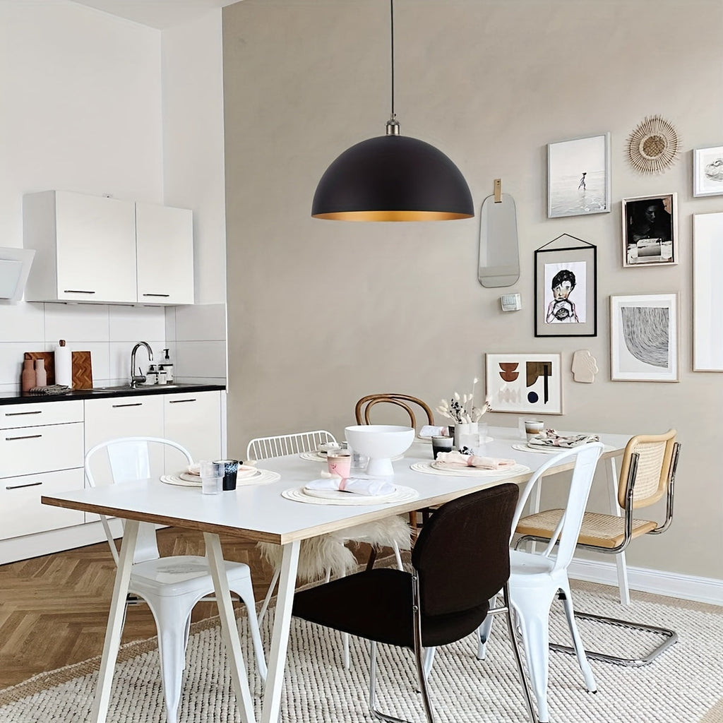 Industrial Dome Pendant Light