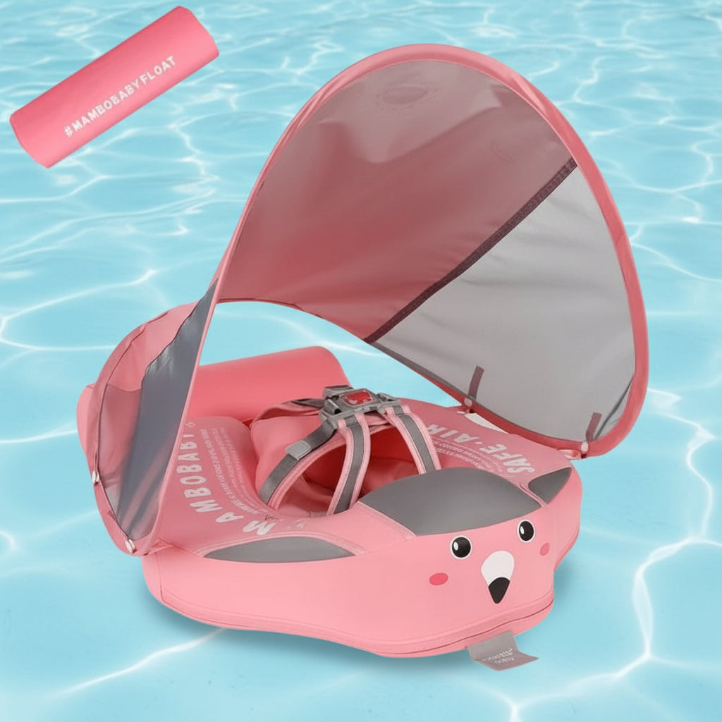 Baby Pool Float Safety Harness Sunshade Infant Swim Aid - Image 6