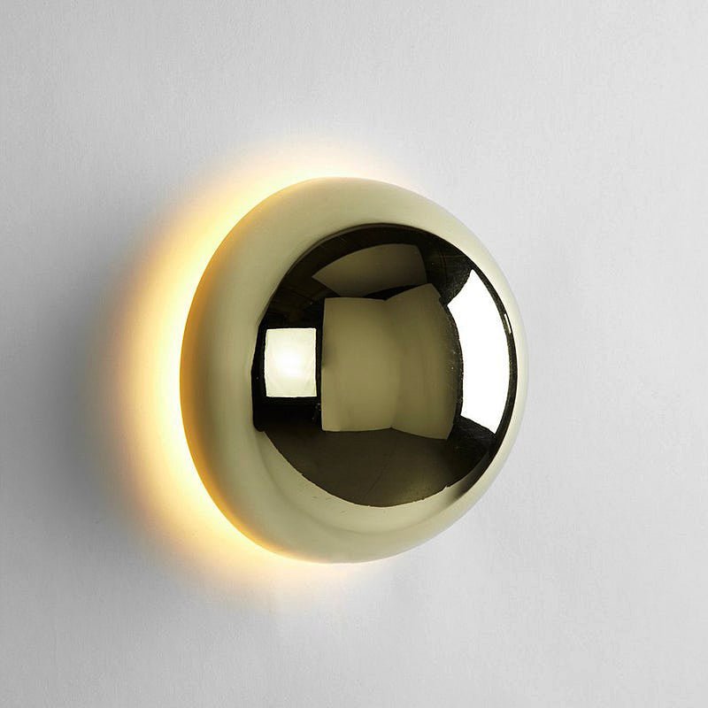 Bauhaus Eclipse Gold Wall Lamp
