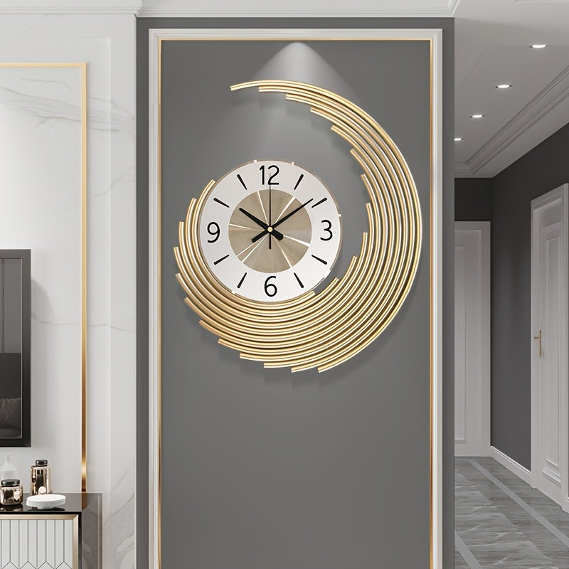Modern 3D Metal Wall Clock