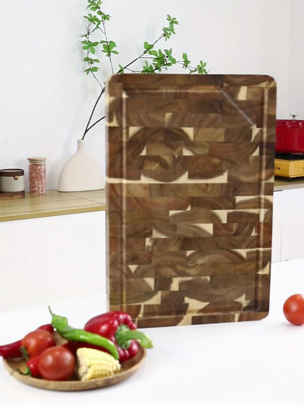 Acacia Wood End Grain Chopping Block