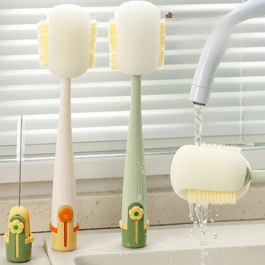 Multifunction Bottle Cleaning Brush Set